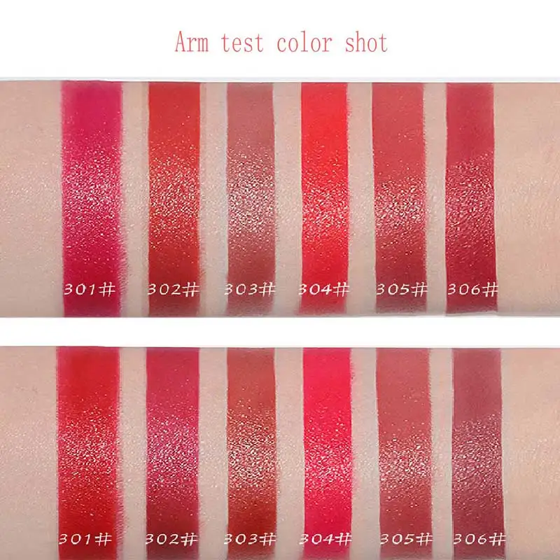 12 Color Vevet Matte Lipstick Red Lips Lipstick Pink Lipstick 24 Hours Long Lasting MKXJ New