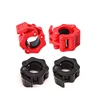 1 Pair 25-30mm Spinlock Collars Barbell Collar Lock Dumbell Clips Clamp Weight Lifting Bar Fitness Body Building Gym Safety Clip 2
