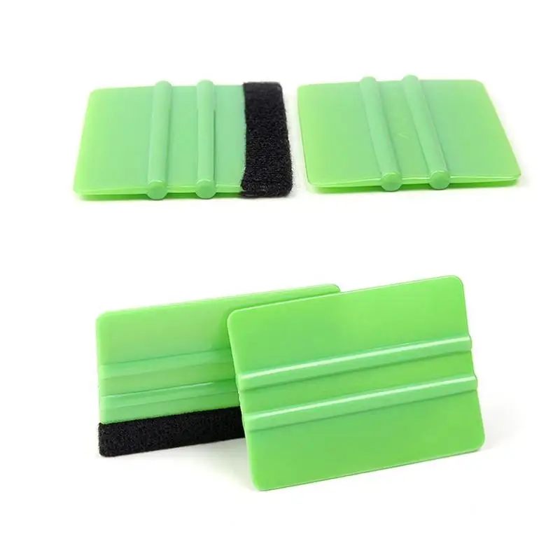 1pc Car Film Tool Double-sided Scraping Hard Scraping Film Scraper Square Large Scraper Car Stickers Tool Car Accessories