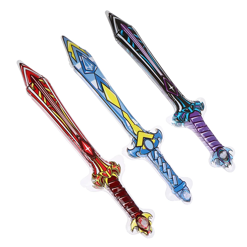 Новые надувные уличные игрушки детские садовые пиратские мечи в форме аниме