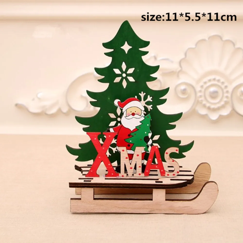 Santa Claus Рождественская елка arbol de navidad Новогодние товары Мини Рождественская елка adornos de navidad para casa choinka sztuczna - Цвет: Santa Claus