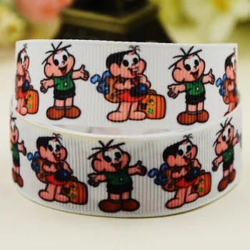 

22mm 25mm 38mm 75mm Turma da Monica Cartoon printed Grosgrain Ribbon party decoration 10 Yards X-02899
