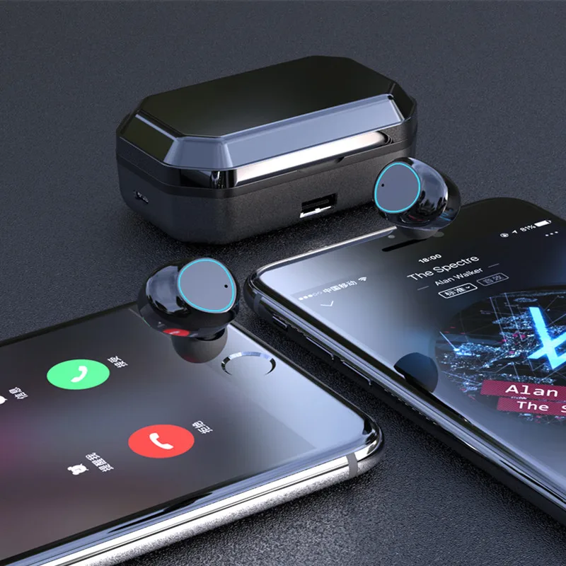 G03 Mini Smart Touch TWS Wireless Earphones Bluetooth Earphone 5.0 Wireless Earbuds 8D Stereo Headset With 6000MAh Charging Box