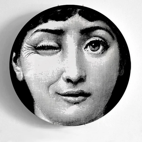 10 дюймов Fornasetti Тарелка настенная художественная тарелка Fornasetti ремесла керамическая домашняя декоративная тарелка rosenthal Piero Fornasetti - Цвет: 18