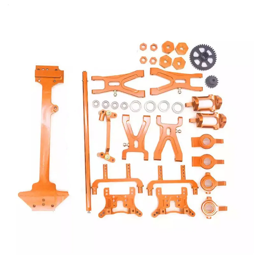 gold Модификация металлических частей Радио лоток для 1:18 WLtoys A959-B A969 A979 K929 Багги Радиоуправляемый автозапчасти - Цвет: gold