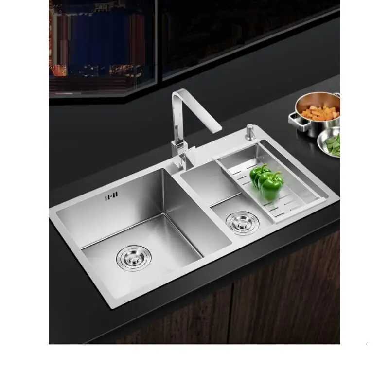 Cucina Acero Inoxidable портативный Tarjas Para Evier Inox кухонный Fregadero De Cocina Lavabo Cuba Pia Cozinha мойка для овощей