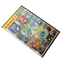 Pokemon-cartucho de recopilación de videojuegos Super 369 en 1, Tarjeta para consola Nintendo GBA, idioma Inglés