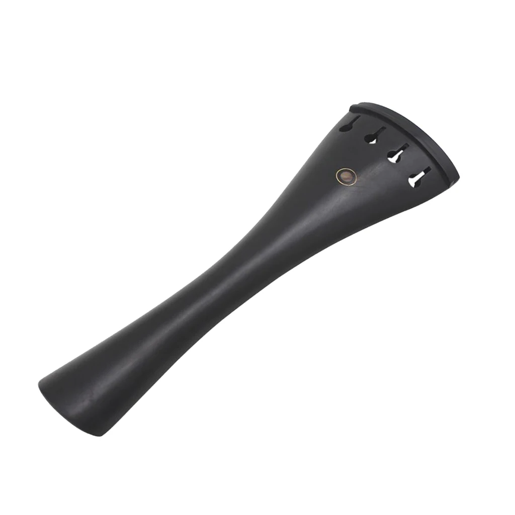 Ebony Cello Harp Tailpiece Violoncello Replacement Parts for 3/4 4/4 Cello 235x68x20mm