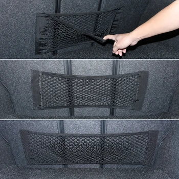 

Car Organizer Trunk Net Cargo Storage Mesh for Ford Focus Fusion EcoSport Kuga Mondeo Everest Transit Custom Tourneo Custom