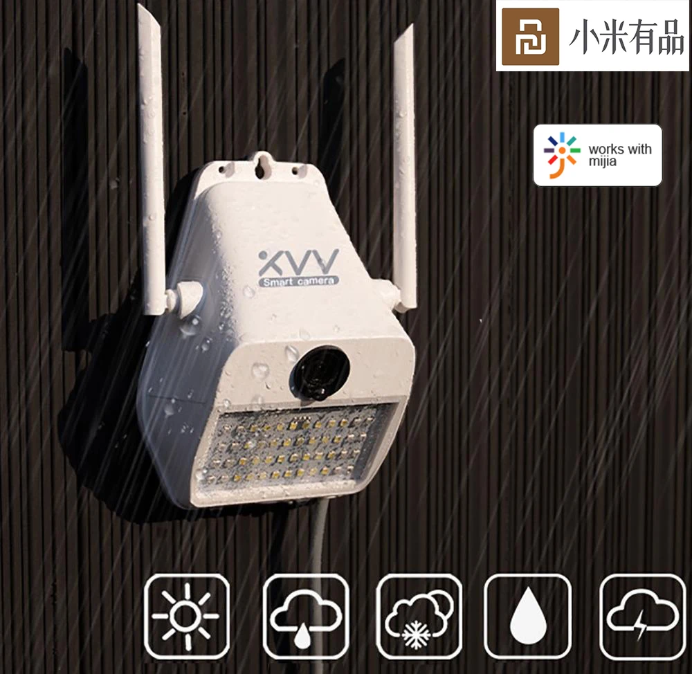 Умная IP Wi Fi камера 1080P для приложения Mijia беспроводная уличная веб Xiaovv D7 настенная