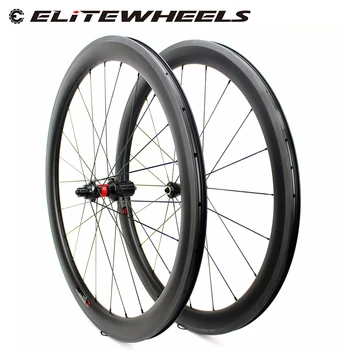 

Elite Carbon Wheels DT SWISS 240 Hub Clincher Carbon Road Bike Wheels 25mm Width 50mm Depth Clincher Rim With Pillar 1423 Spoke