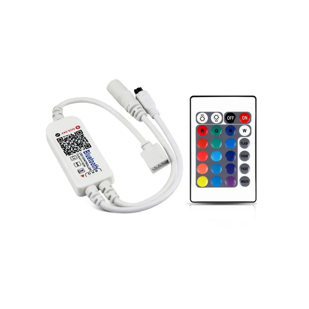 RGB светодиодный пульт дистанционного управления 5 в 12 В 24 в Bluetooth для IOS приложение для Android Phone Magic Home ИК-Управление светодиодный пульт дистанционного управления