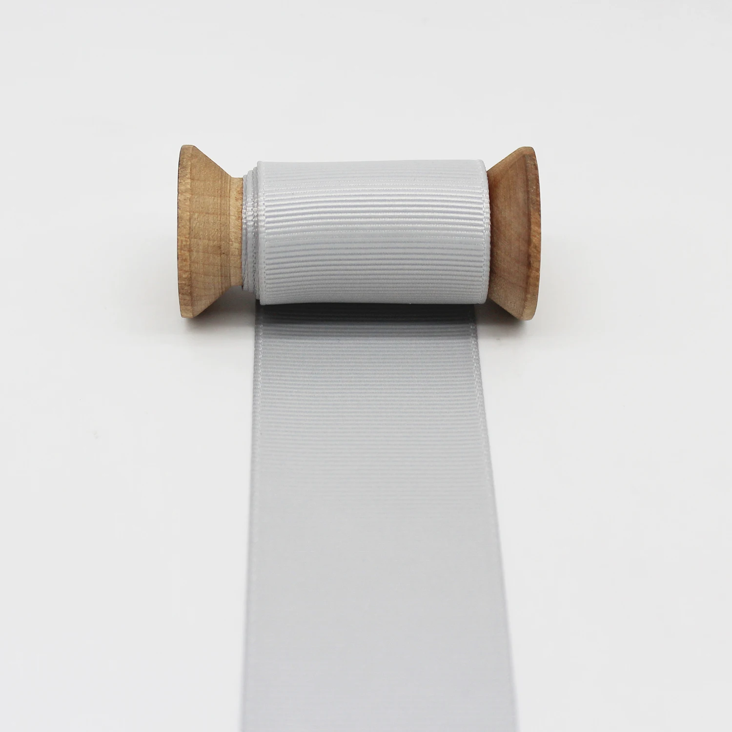 Shell Grey Solid Color Sliver Edge Satin Ribbon Polyester Grosgrain Ribbon Silk Tapes for DIY Making Accessories 5 Meter/Lot