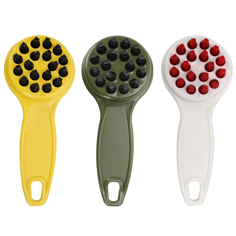 Home Scraping Graters Scraper Kitchen Tools  Fish Scale Brush Cleaning Fast Remove Practical Skin Peeler Seafood tools