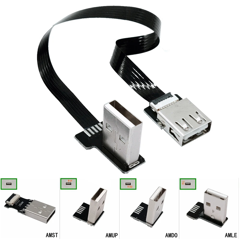 FPV5CM100CMmonitorstandardUSB20maletofemaleFFCSuperSoft