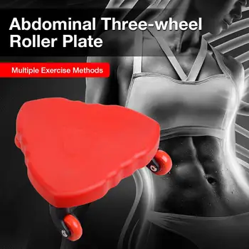 

Abdominal Roller Wheel Plate Muscle Training Equipment Abdominal Fitness Trainer For Home Gym
