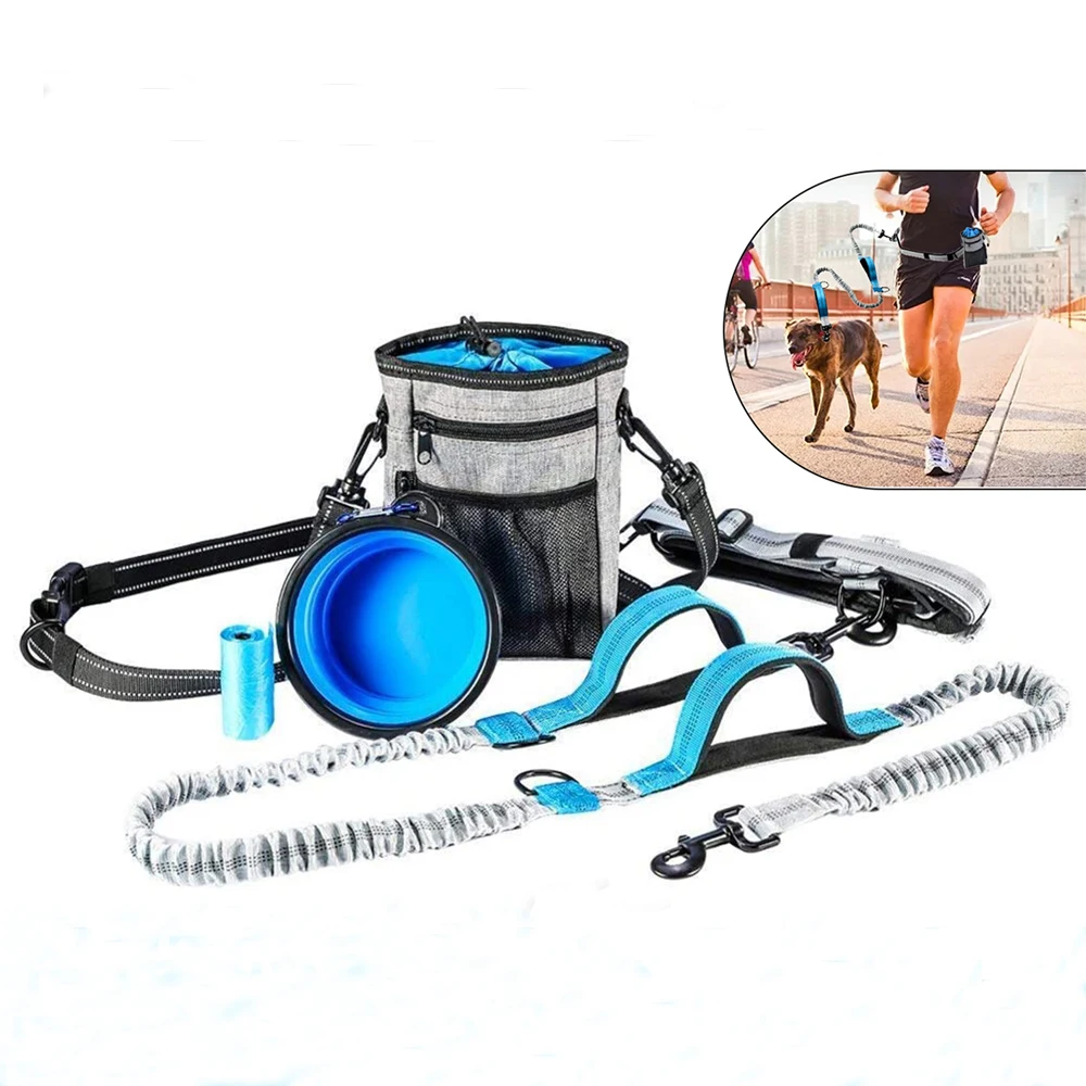 

Уличный поводок для собак, эластичный пояс для бега, свободные руки, для щенков