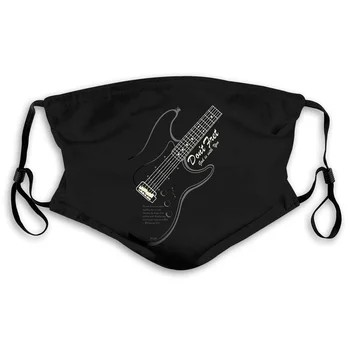 

Kerusso Adult Christian Guitar Don't Fret God Is with You Stranger Things Print Original Men's Women's Mouth Mask Filter