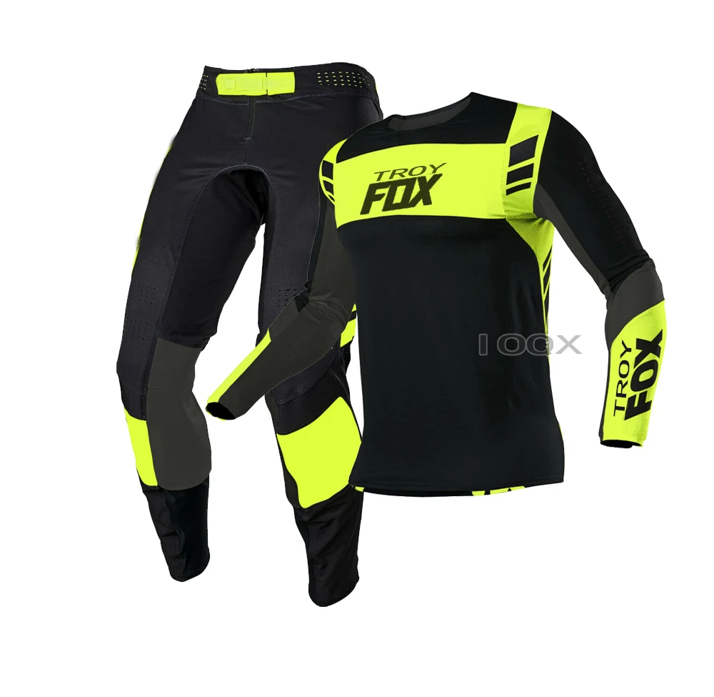 

MX Dirt Bike Mach Gear Set Motorcycle Suit Mountain Bicycle Offroad Jersey Pants Dirt Bike Offroad Kits