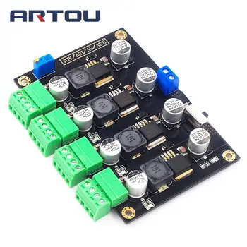 

LM2596 Multi Channel Switching Power Supply 3.3V/5V/12V/ADJ Adjustable Voltage Output Power Supply Module