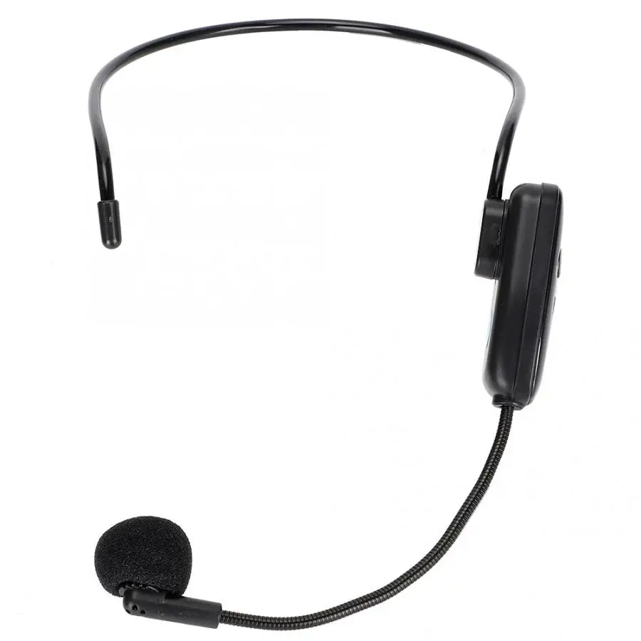 Microfone от 1 до 2 Профессиональный головной убор микрофон UHF беспроводной микрофон для голосового усилителя компьютерный конденсаторный микрофон