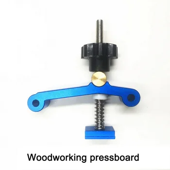 

Improved T-Track Platen Miter Track Clamping Blocks Chute Blocks Djustable Press Plate Hold Down Clamps For Woodworking Table