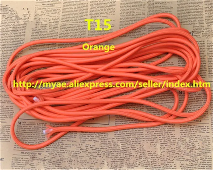 5m~10m lot 2 core Round Textile Electrical Wire  Fabric (32)