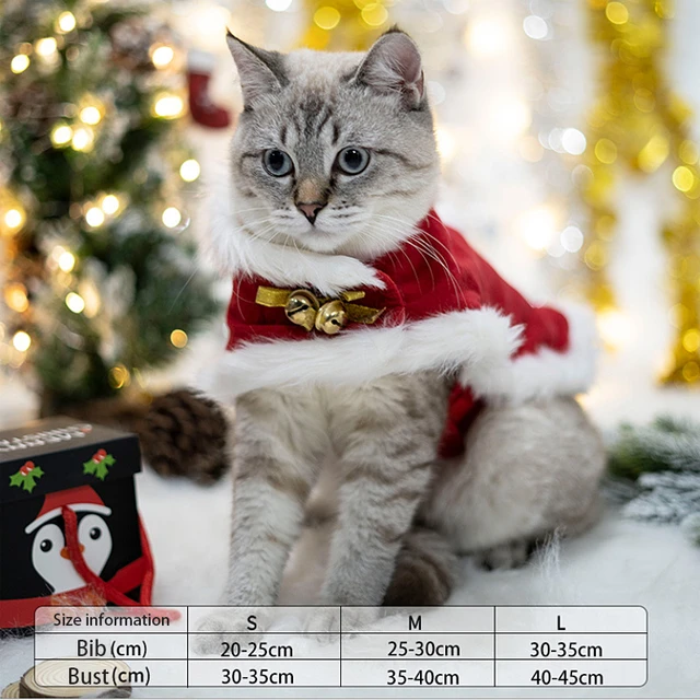 Disfraces de para gatos, ropa divertida de Papá Noel para perros y gatos pequeños, ropa para mascotas de Año trajes de invierno para gatitos _ - AliExpress Mobile