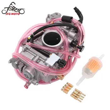 

Motorcycle Zinc Carburetor Flatslide Carburador Power Jet For SUZUKI RMZ250 04-09 For Kawasaki KX250F 2004-2010 FCR38