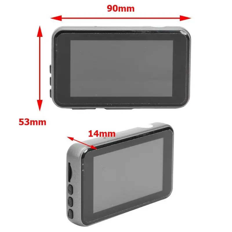 FHD 1080P Автомобильный видеорегистратор камера с объективом 170 градусов Dashcam с камерой заднего вида g-сенсор максимальная поддержка карт памяти 64 ГБ