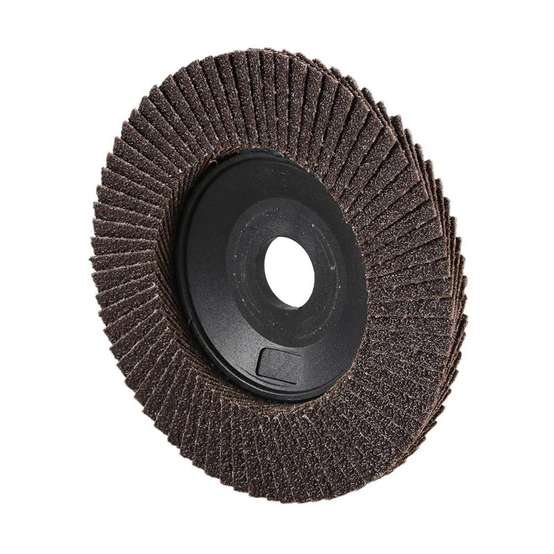 20 Piece Set 100mm / 4Inch Flap Disc Sanding Sanding Disc 80 Grit Wood Metal Grinding Tool Louver Disc