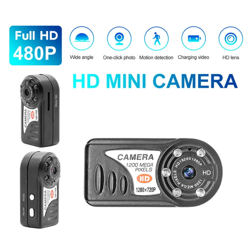 Новая мини-камера 480P Wifi DV DVR беспроводная IP камера Фирменная Новинка Мини видеокамера рекордер инфракрасное ночное видение маленькая камера