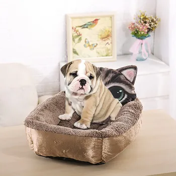 

New Fashion Cat Bed Washable Soft Kennel Dog Pet House Litter Deep Sleep Comfortable Cat Bed домик для кошки#GH