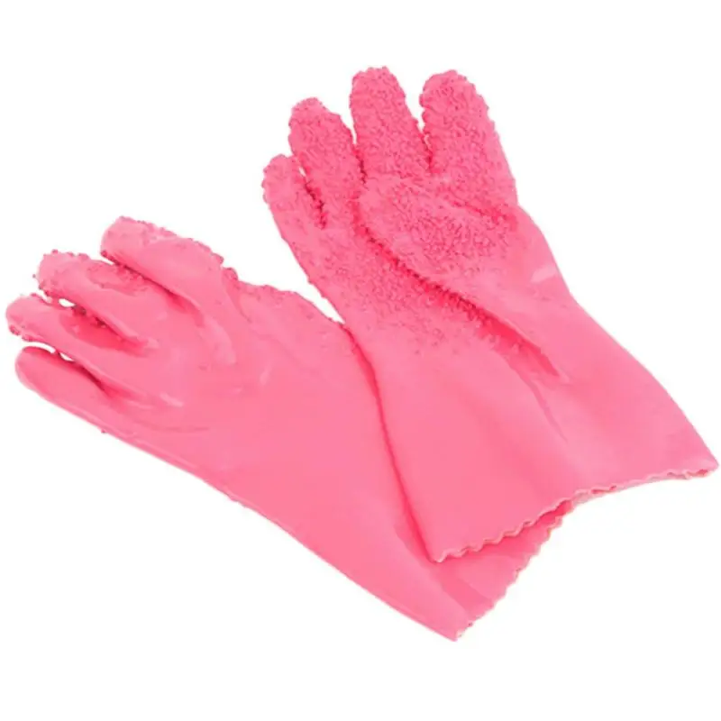 Креативные перчатки для чистки картофеля, противоскользящие перчатки для чистки Овощей и рыбной чешуи, силиконовые кухонные принадлежности