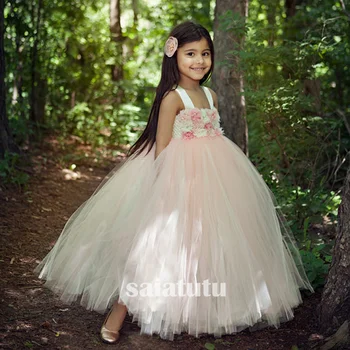 

Girls Kids contest Dress New Year Princess Children Wedding Dress Gown Kids Dresses Birthday Tutu Party Dress Christmas Vestido