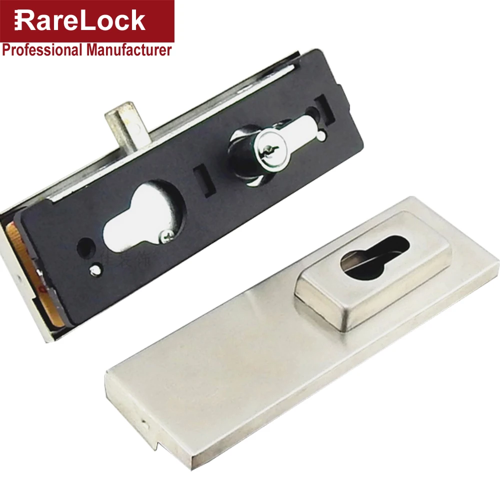 Rarelock стеклянный дверной замок для офиса кухни магазин дверной замок для отеля строительное оборудование DIY MMS107 aa