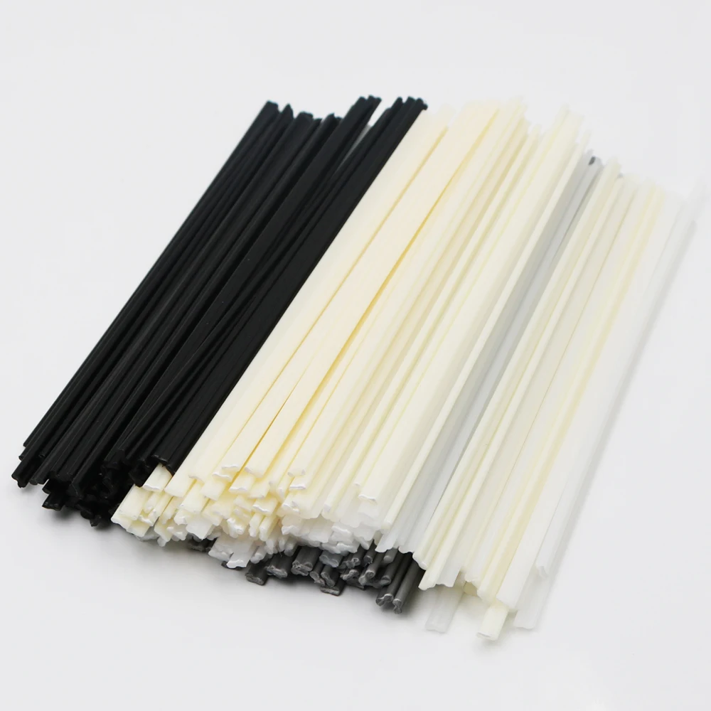 50PCS Plastic welding rods ABS/PP/PVC/PE Welding Sticks 5x2mm for Plastic Welder gun Bumper Repair Welding Supplies