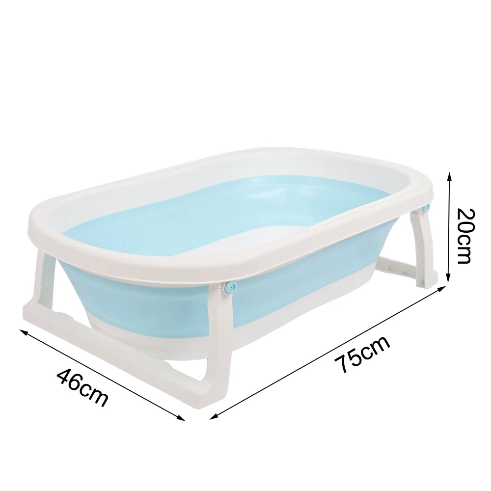 Newborn Baby Eco-friendly PP Folding Bath Tub Baby Swim Tubs Bath Body Washing Portable Folding Children Kids Care Bathtub