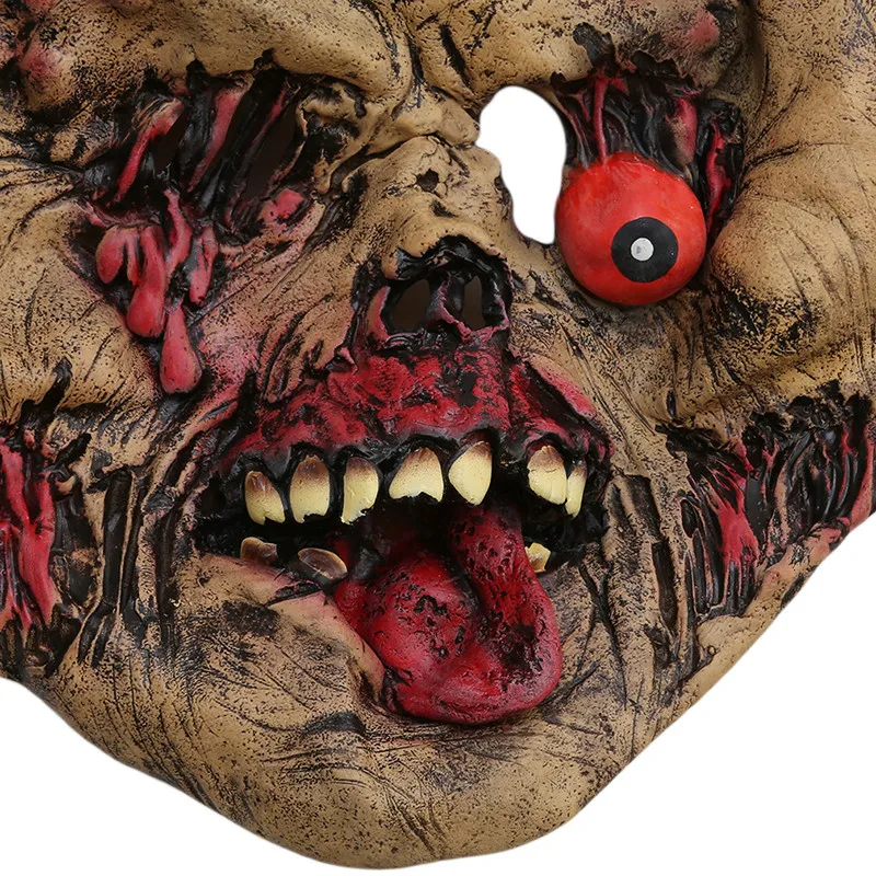 Маска из латекса с шарфом для головы маска лица крестообразным крестиком