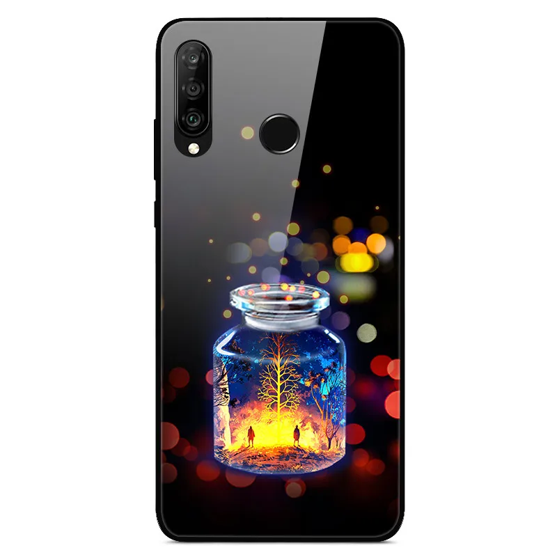 20 Для huawei Honor 9X STK-LX1 чехол из закаленного стекла с принтом жесткий чехол для huawei Honor 9X Премиум чехол Honor9X 9 X Global Bumper - Цвет: 20