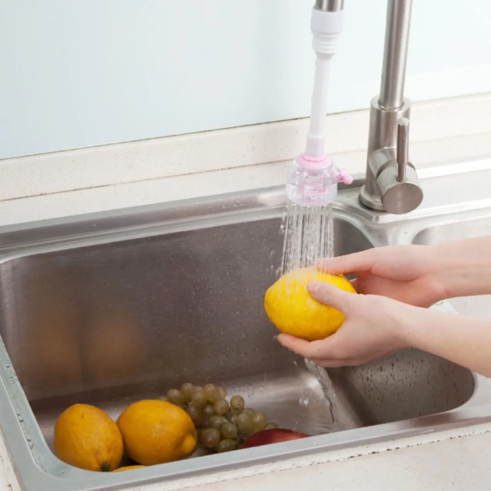 Rotatable Faucet Splash Shower Kitchen Extender Water Saving Shower Head Filters Water Saving Device Home Kitchen