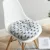 Office Chair Cushion Thicken Round Linen Seat Cushions For Back Pain Home Decor Decorative Cushions for Sofa 40 x 40 12