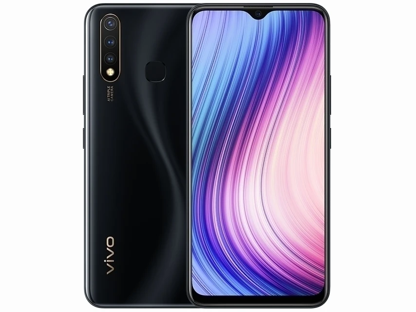 6GB 128GB Black В Vivo Y5S cellulare Смартфон Android 9,0 Helio P65 6,5" ips 2340x1080 6 Гб ram 128 ГБ rom 16,0 Мп 4 камеры палец - Цвет: 6GB 128GB Black