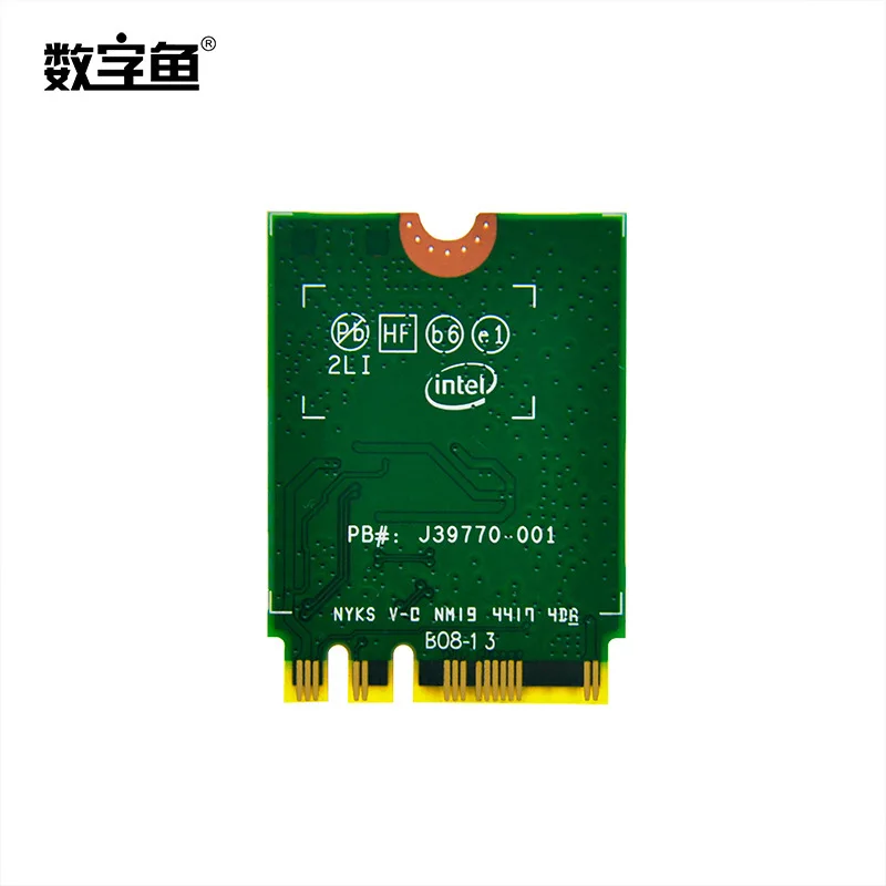 Intel AC 9260ngw Ngff 1,73 Гбит/с Двухдиапазонная беспроводная сетевая карта+ синий