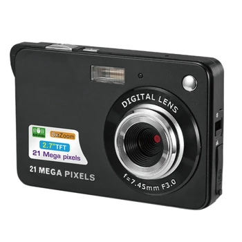 

Digital Camera 21-Megapixel High-Definition Camera 720P Photo and Video One Machine Home Camera 2.7-Inch TFT LCD Display