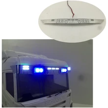 Rc игрушки грузовик корпус крыша светодиодный Прожекторы для 1/14 весы Tamiya Scania R470 R620 R730 56323 модель тракторный прицеп аксессуар