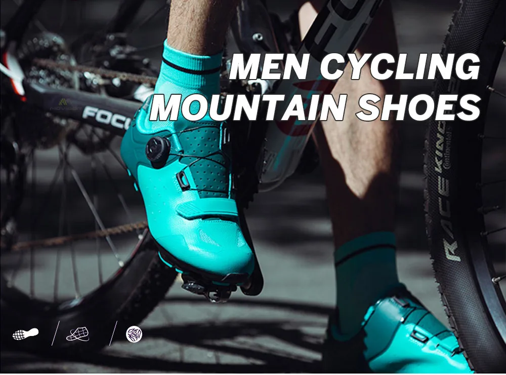 SANTIC 12 класс углеродная MTB велосипедная обувь для мужчин PRO Горный велосипед самоблокирующиеся сверхлегкие дышащие туфли для триатлона