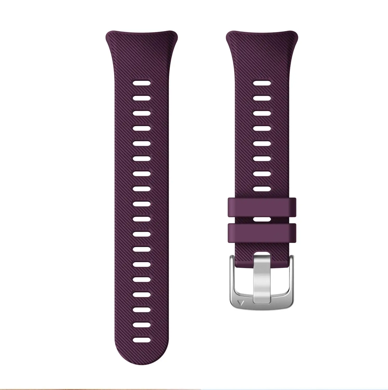 Сменный ремешок для часов Garmin Forerunner 45/45 S смарт-часы ремешок силиконовый ремешок для часов Garmin Forerunner 45 45S браслет - Цвет ремешка: Purple