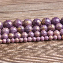 LanLi, модные натуральные ювелирные изделия, modena, золотой цвет, Нефритовый камень, свободные бусины, сделай сам, женский браслет, ожерелье, серьги-гвоздики, аксессуары