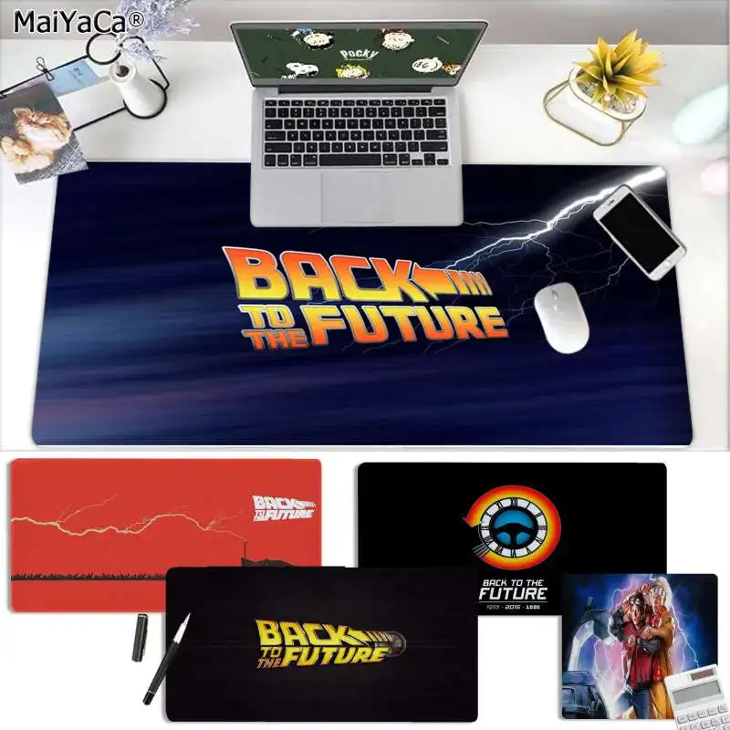 

MaiYaCa Cool New Back to The Future Gamer Speed Mice Retail Small Rubber Mousepad Free Shipping Large Mouse Pad Keyboards Mat